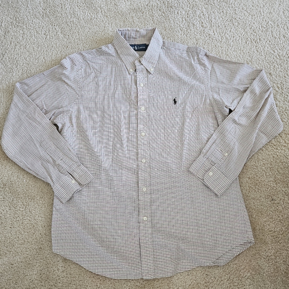Mens Ralph Lauren Dress Shirt